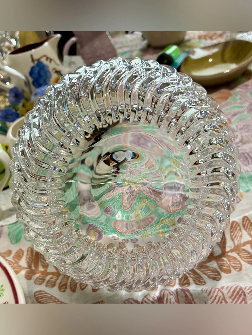 Towle Crystal 1980s vintage